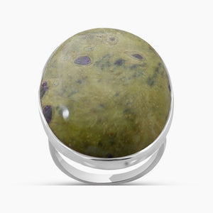 Tasmanian Serpentine Silver Rings
