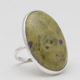 Tasmanian Serpentine Silver Rings