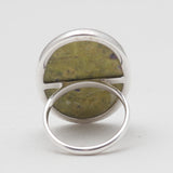 Tasmanian Serpentine Silver Rings
