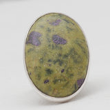 Tasmanian Serpentine Silver Rings