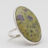 Tasmanian Serpentine Silver Rings