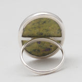 Tasmanian Serpentine Silver Rings