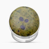 Tasmanian Serpentine Silver Rings