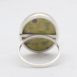 Tasmanian Serpentine Silver Rings
