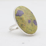 Tasmanian Serpentine Silver Rings
