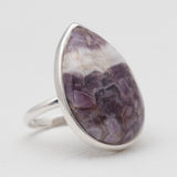 Natural Rainforest Jasper Silver Rings