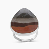 Polychrome Jasper Silver Rings