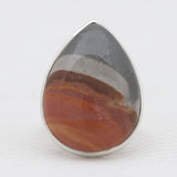 Polychrome Jasper Silver Rings