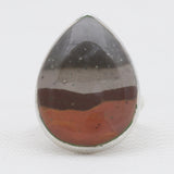 Polychrome Jasper Silver Rings