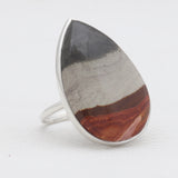 Polychrome Jasper Silver Rings
