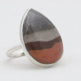 Polychrome Jasper Silver Rings