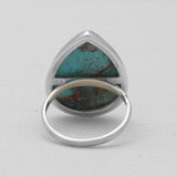 Natural Rainforest Jasper Silver Rings