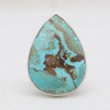 Turquoise Spiny Oyster Silver Rings