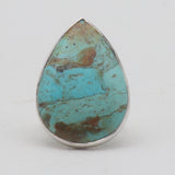 Turquoise Spiny Oyster Silver Rings