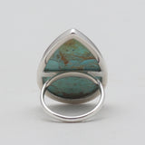 Turquoise Spiny Oyster Silver Rings