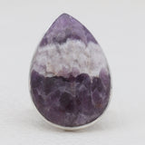 Amethyst Lace Silver Rings