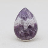 Amethyst Lace Silver Rings
