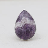Amethyst Lace Silver Rings