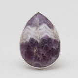 Amethyst Lace Silver Rings