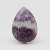 Amethyst Lace Silver Rings