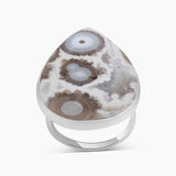 Turquoise Spiny Oyster Silver Rings