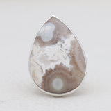 Turquoise Spiny Oyster Silver Rings