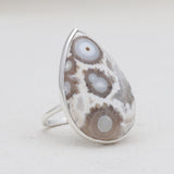 Turquoise Spiny Oyster Silver Rings