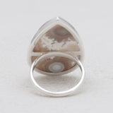 Turquoise Spiny Oyster Silver Rings