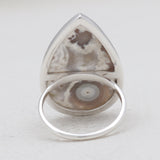 Turquoise Spiny Oyster Silver Rings