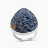 Polychrome Jasper Silver Rings