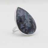 Polychrome Jasper Silver Rings