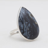 Polychrome Jasper Silver Rings
