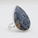 Polychrome Jasper Silver Rings