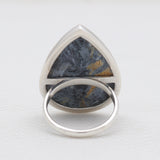 Polychrome Jasper Silver Rings