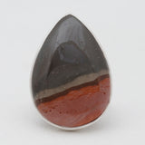 Polychrome Jasper Silver Rings