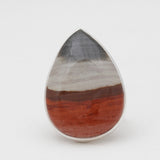 Polychrome Jasper Silver Rings