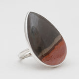 Polychrome Jasper Silver Rings