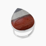 Polychrome Jasper Silver Rings