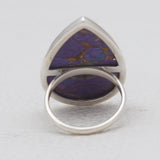 Amethyst Lace Silver Rings