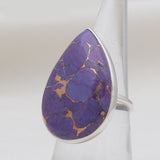 Amethyst Lace Silver Rings