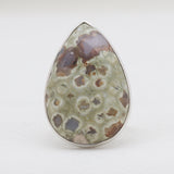 Amethyst Lace Silver Rings