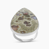 Amethyst Lace Silver Rings
