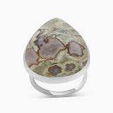 Amethyst Lace Silver Rings