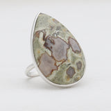 Amethyst Lace Silver Rings