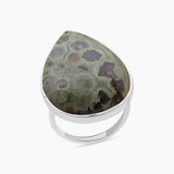 Amethyst Lace Silver Rings