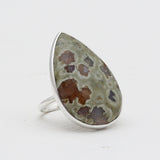 Amethyst Lace Silver Rings