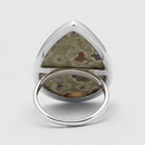 Amethyst Lace Silver Rings
