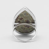 Amethyst Lace Silver Rings