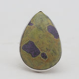 Peanut Wood Jasper Silver Rings