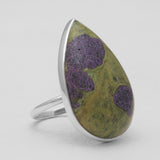 Peanut Wood Jasper Silver Rings